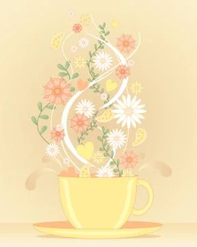 Tea infusion Stock Illustration
