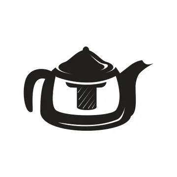 Tea kettle icon Stock Illustration