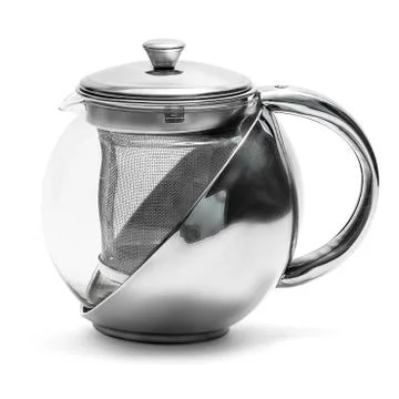 Tea kettle isolated Stock Photos