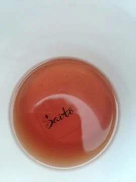 Tea label Foto stock