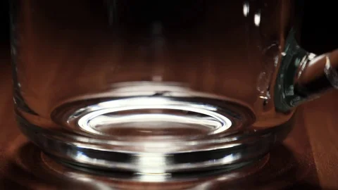 Tea Leaves Are Falling In Cup 2 Stock Footage 75929339