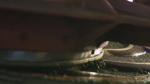 Tea Leaves Grinder Video stock 288848102
