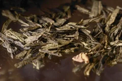 Tea Leaves Stock Photos