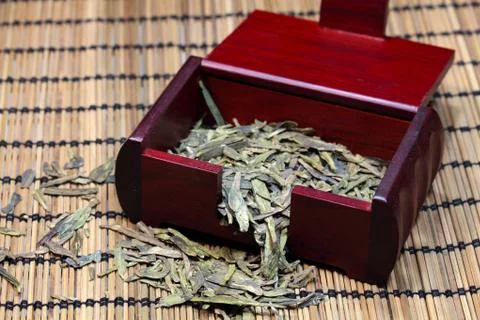 Tea leaves Stock Photos
