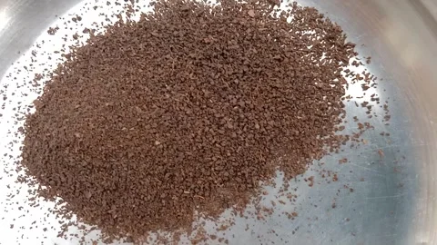 Tea leaves placed in plate for making tea 스톡 동영상 347628308