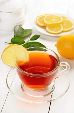 Tea with lemon Stock-Fotos