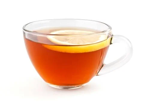 Tea with lemon Stock Photos