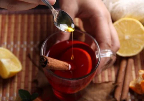 Tea with lemon 写真素材