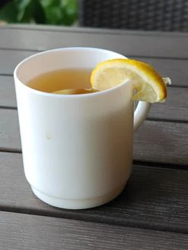 Tea with lemon Foto stock