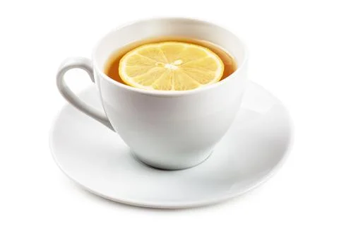 Tea with lemon Stock Photos