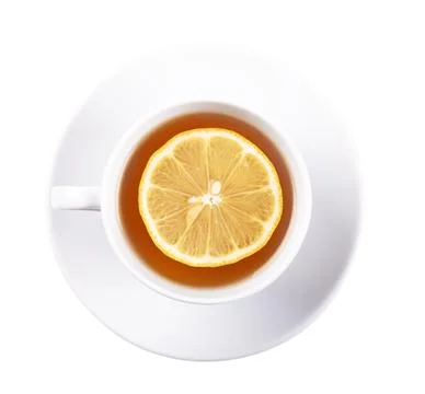 Tea with lemon Stock Photos
