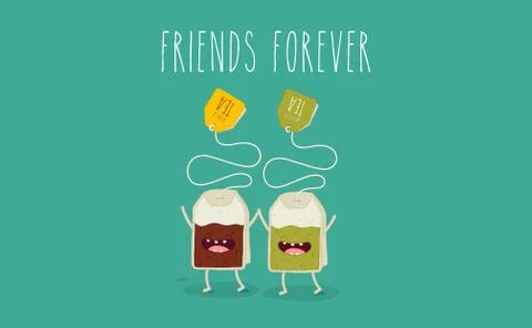 Tea with Lemon. Vector illustration. Stock Illustration