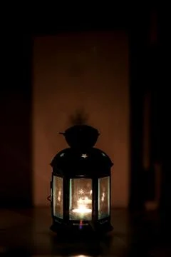 Tea light candle holder Stock Photos
