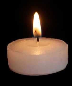 Tea light candle Stock Photos