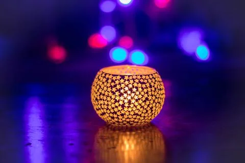 Tea Light Holder for decorations Foto stock