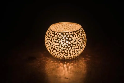 Tea Light Holder for decorations Stock-Fotos