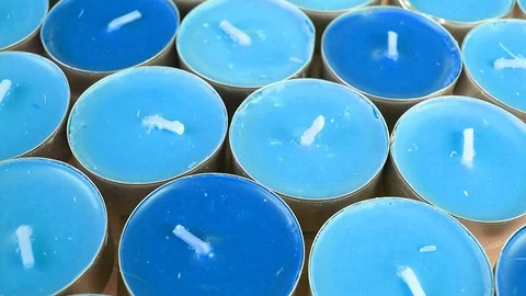 Tea light lights candle candles tealight tealights nightlight nightlights Stock-Footage 99013465