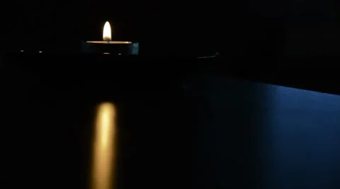 Tea lights Stock Footage 43334321