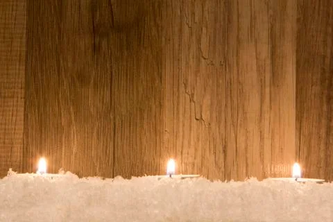 Tea lights Stock Photos