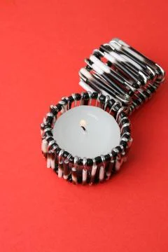 Tea Lights Stock Photos