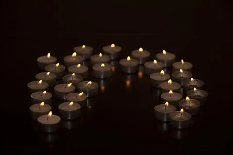 Tea lights Stock Photos