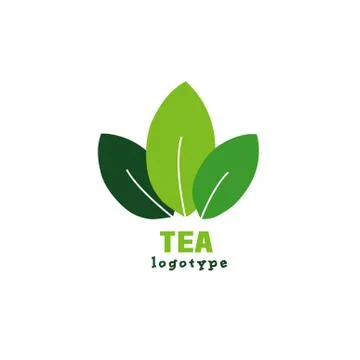 Tea logo illustration Stock-Illustration