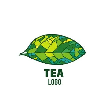 Tea logo illustration Stockillustratie