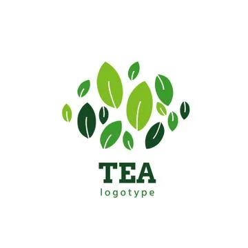 Tea logo illustration Illustration