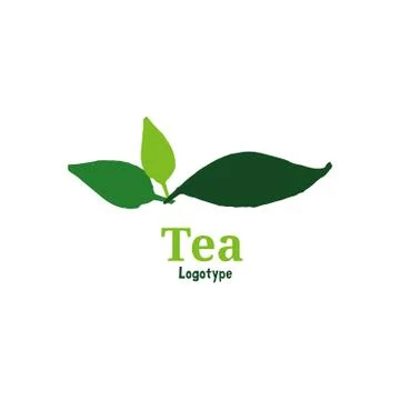 Tea logo illustration Illustration