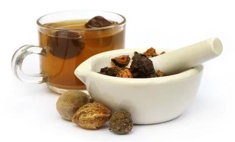 Tea made from Triphala Stock Photos