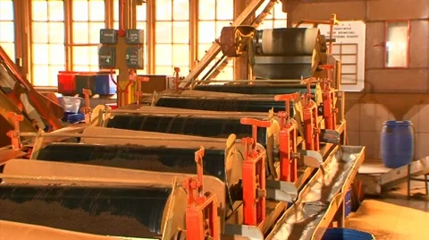 Tea Manufacture Grading Machine | Stock Video | Pond5