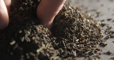 Tea mixing with hands 4K pro res Stock-Footage 274907113