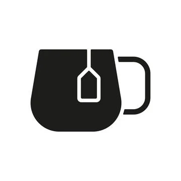 Tea mug icon vector design templates simple and modern Stock Illustration