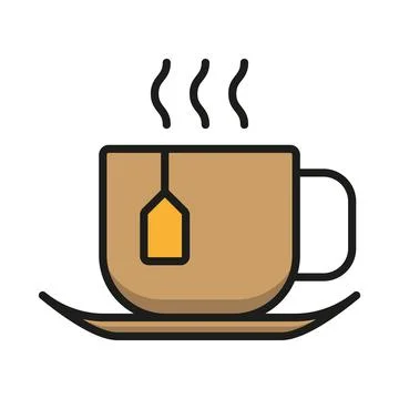 Tea mug icon vector design templates simple and modern Stock Illustration