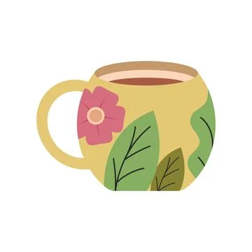 Tea or coffe cup Stock Illustration