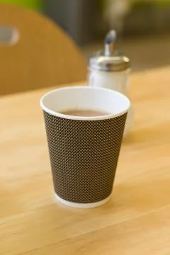 Tea in a Paper Cup Stock Photos