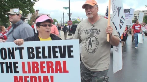 Tea Party AstroTurf - Behind the Messaging Stock-Footage 5094963