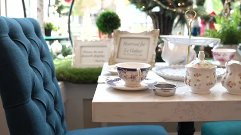 Tea Party China Stock Footage 166836828