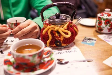Tea party Stock Photos