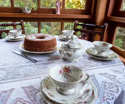 Tea party Stock Photos