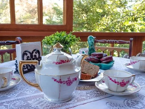 Tea party Stock Photos