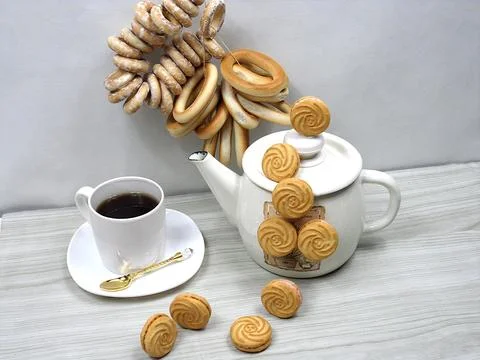 Tea party. Stock Photos