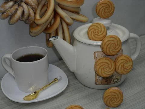 Tea party. Stock Photos