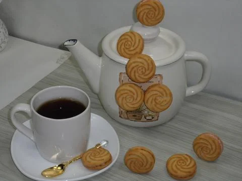 Tea party. Stock Photos