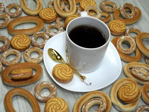 Tea party. Stock Photos