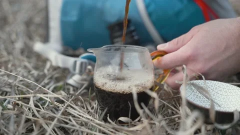 Tea is poured. Stock Footage 193996928