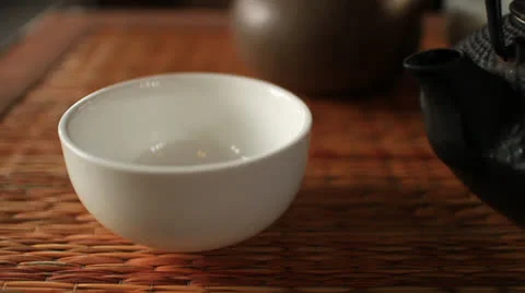 Tea Pouring 스톡 동영상 25454389
