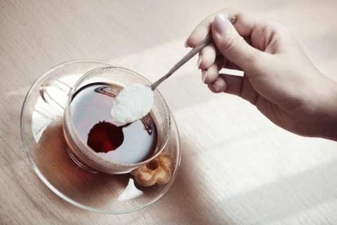 Tea preparation Stock Photos