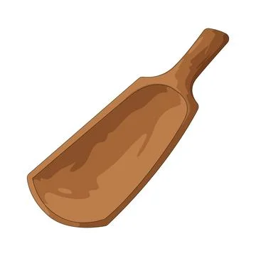 Tea scoop illustration Stock Illustration