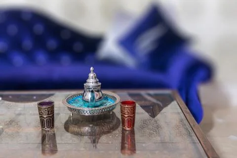 Tea service Stock Photos